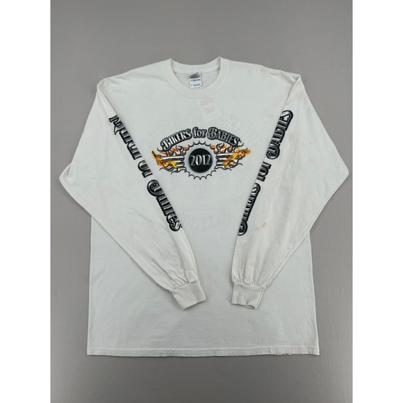 Gildan Other - Gildan Mens Bikers for Babies 2012 Kansas City Long Sleeve Graphic T-Shirt XL